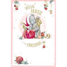 Auntie Me to You Bear Christmas Card Image Preview